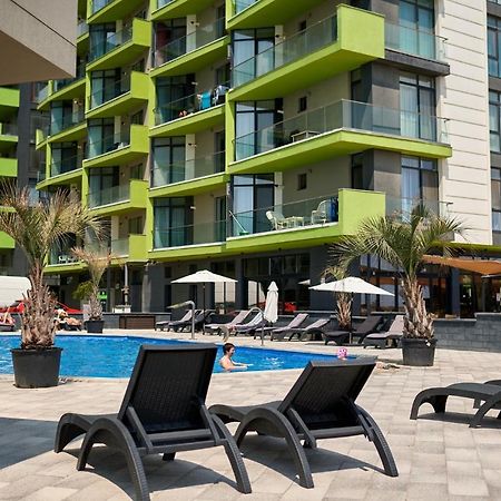 Rainbow Sea View Apartment Spa N Pool Resort - Parking Mamaia Exterior foto