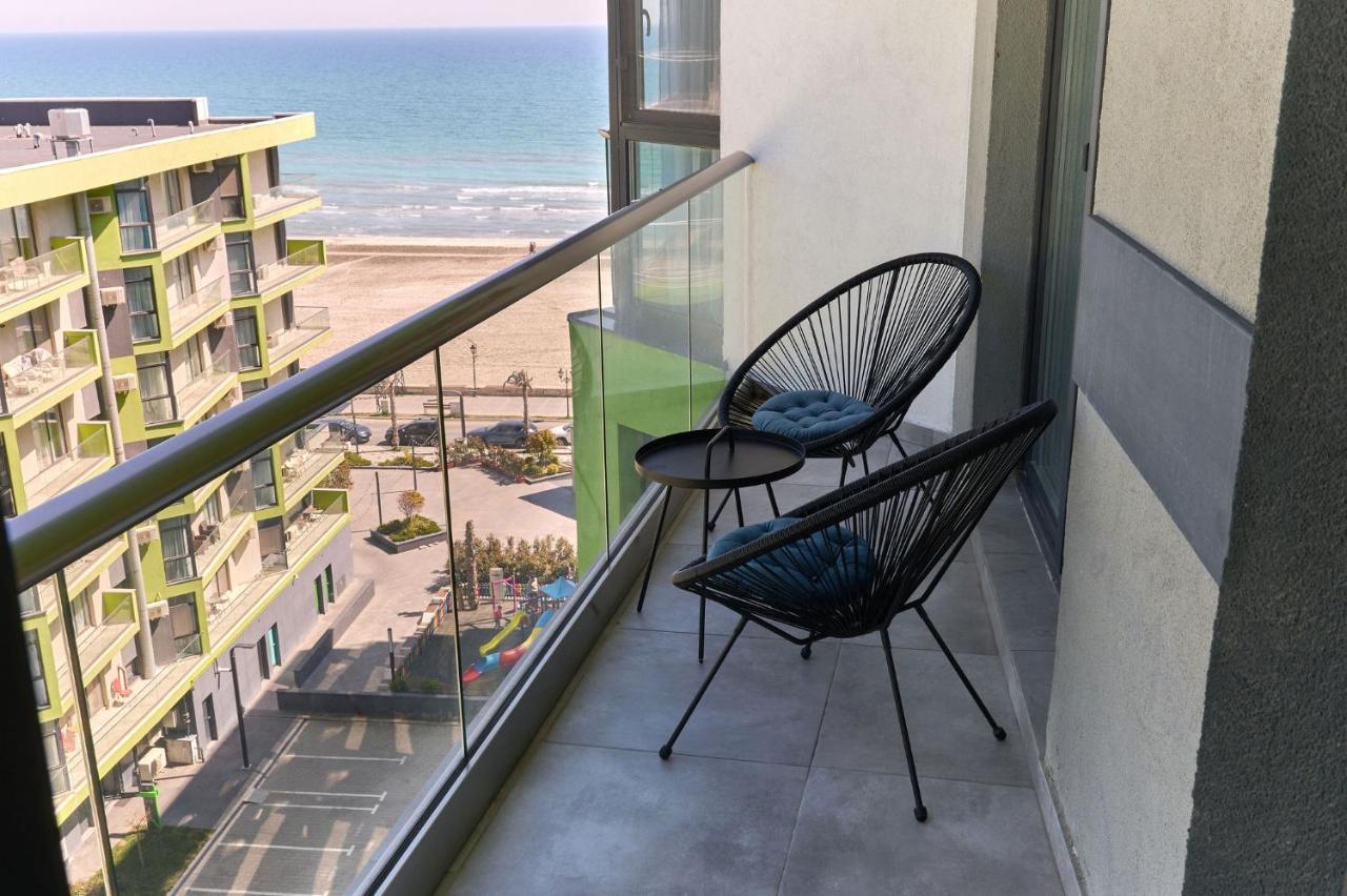 Rainbow Sea View Apartment Spa N Pool Resort - Parking Mamaia Exterior foto