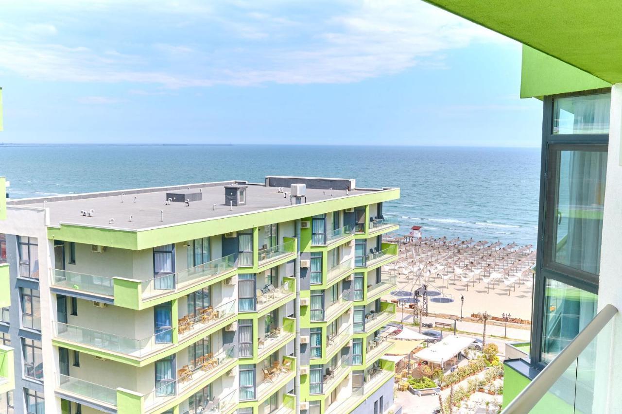 Rainbow Sea View Apartment Spa N Pool Resort - Parking Mamaia Exterior foto